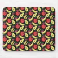 Fruit seamless pattern | colourful tropical fruit