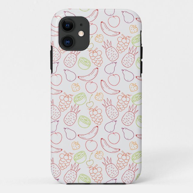 Fruit seamless pattern | Fruit surface pattern 12 Case-Mate iPhone Case (Back)