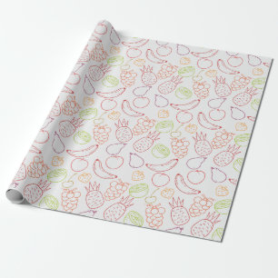 Fruit seamless pattern   Fruit surface pattern 12 Wrapping Paper