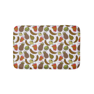 Fruit seamless pattern   Fruit surface pattern 14 Bath Mat