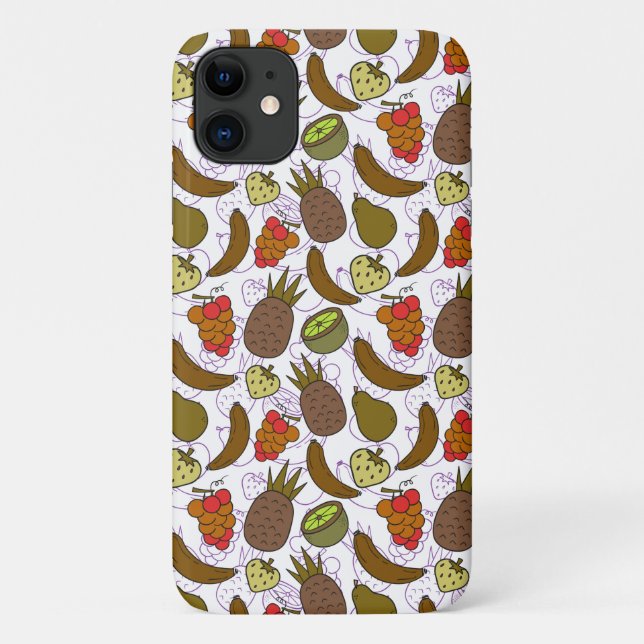 Fruit seamless pattern | Fruit surface pattern 14 Case-Mate iPhone Case (Back)
