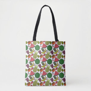 Fruit seamless pattern   Fruit surface pattern 15 Tote Bag