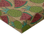 Fruit seamless pattern | Fruit surface pattern 17 Faux Canvas Print (Corner)