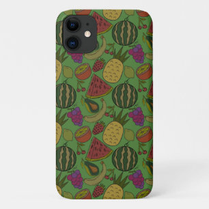 Fruit seamless pattern   Fruit surface pattern 19 iPhone 11 Case