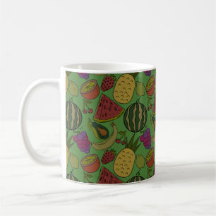Fruit seamless pattern   Fruit surface pattern 19 Coffee Mug