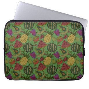 Fruit seamless pattern   Fruit surface pattern 19 Laptop Sleeve