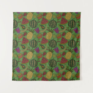 Fruit seamless pattern Fruit surface pattern 19 Tapestry