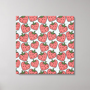 Fruit seamless pattern Fruit surface pattern 21 Canvas Print