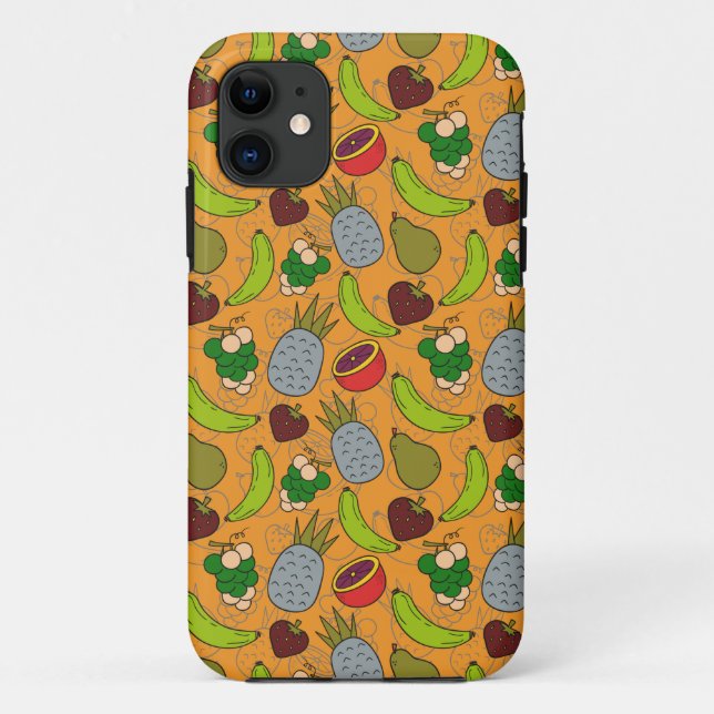 Fruit seamless pattern | Fruit surface pattern 23 Case-Mate iPhone Case (Back)