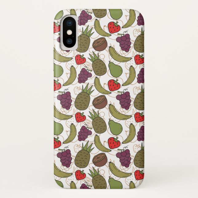 Fruit seamless pattern | Fruit surface pattern 31 Case-Mate iPhone Case (Back)