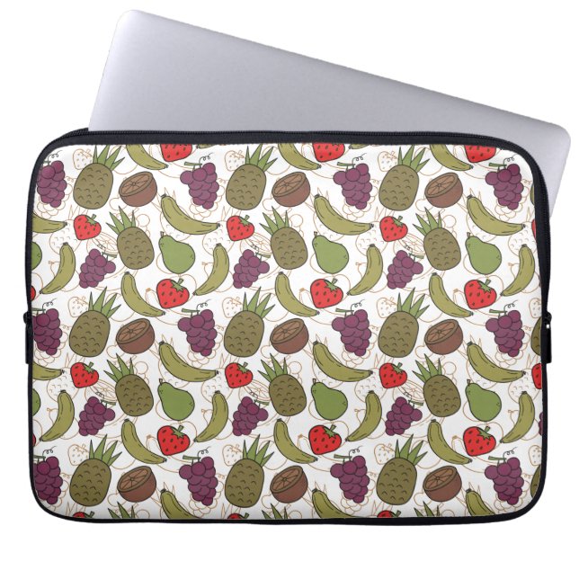 Fruit seamless pattern | Fruit surface pattern 31 Laptop Sleeve (Front)