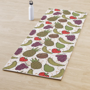 Fruit seamless pattern Fruit surface pattern 31 Yoga Mat