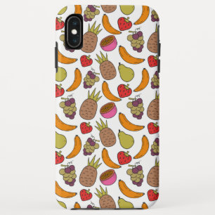 Fruit seamless pattern   Fruit surface pattern 33 iPhone XS Max Case