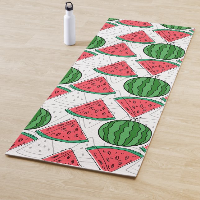 Fruit seamless pattern | Fruit surface pattern 38 Yoga Mat (In Situ)