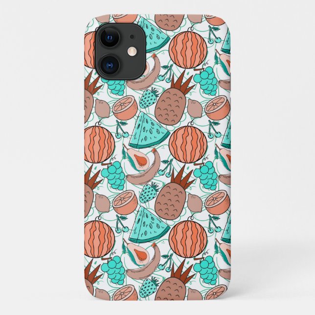 Fruit seamless pattern | Fruit surface pattern 39 Case-Mate iPhone Case (Back)