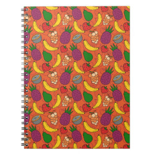Fruit seamless pattern Fruit surface pattern 40 Notebook