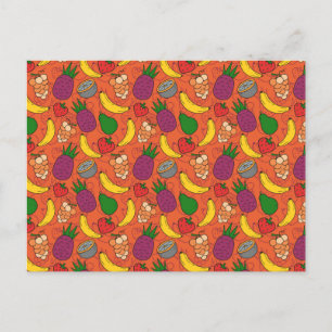 Fruit seamless pattern Fruit surface pattern 40 Postcard