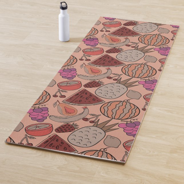 Fruit seamless pattern | Fruit surface pattern 45 Yoga Mat (In Situ)