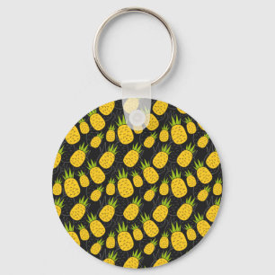 Fruit seamless pattern Fruit surface pattern 4 Keychain
