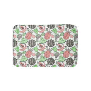 Fruit seamless pattern Fruit surface pattern 53 Bath Mat