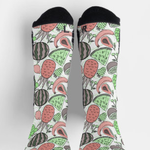Fruit seamless pattern Fruit surface pattern 53 Socks