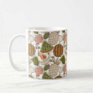 Fruit seamless pattern Fruit surface pattern 54 Coffee Mug