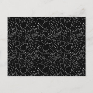 Fruit seamless pattern Fruit surface pattern 55 Postcard