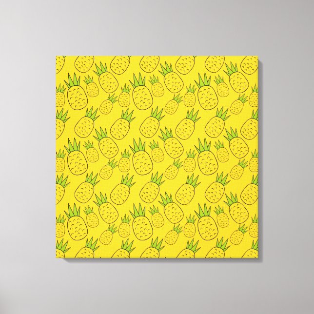 Fruit seamless pattern | Fruit surface pattern 56 Canvas Print (Front)