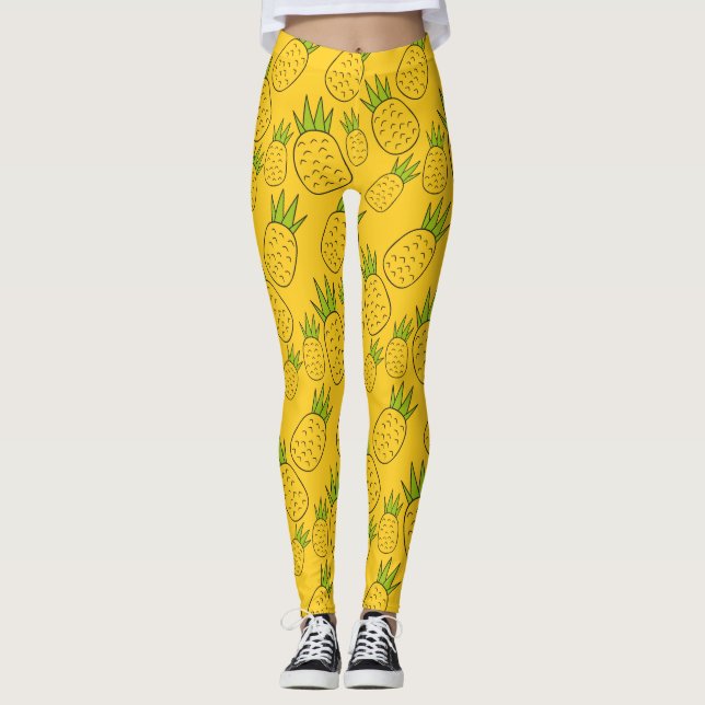 Fruit seamless pattern | Fruit surface pattern 56 Leggings (Front)