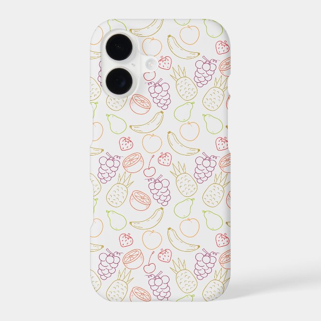 Fruit seamless pattern | Fruit surface pattern 58 (Back)