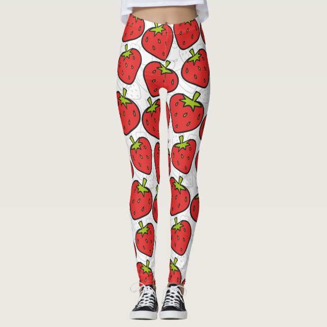 Fruit seamless pattern | Fruit surface pattern 60 Leggings (Front)