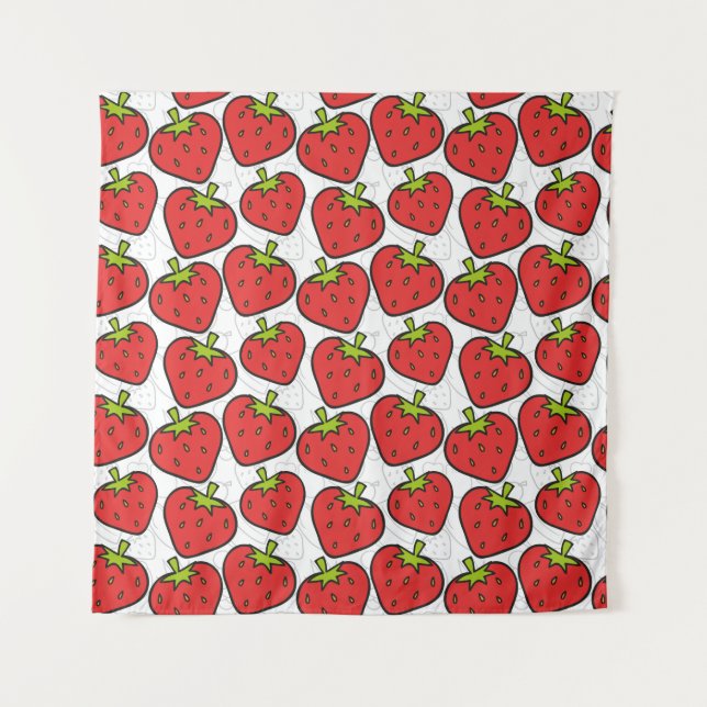 Fruit seamless pattern | Fruit surface pattern 60 Tapestry (Front)