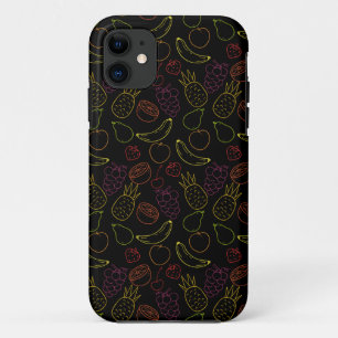 Fruit seamless pattern   Fruit surface pattern 6 iPhone 11 Case