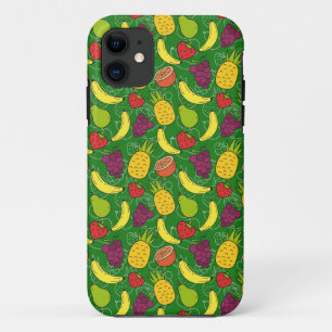 Fruit seamless pattern   Fruit surface pattern 7 iPhone 11 Case