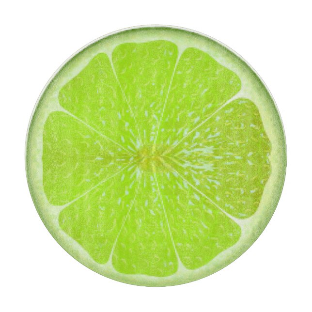 Fruit Slice Lime - Cutting Board (Front)
