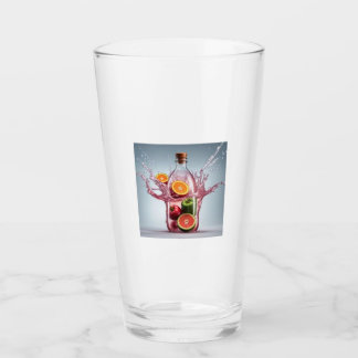 Fruit Splash Bottle Glass