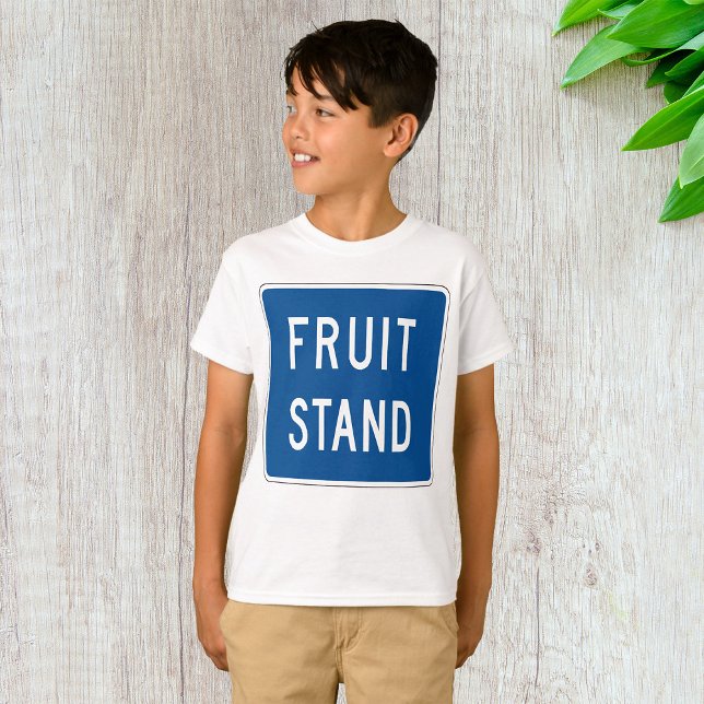 Fruit Stand Road Sign T-Shirt (Creator Uploaded)