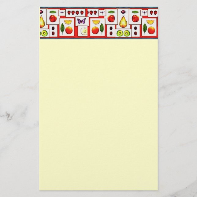 Fruit Stationery (Front)