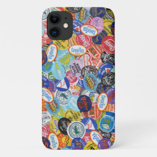 Fruit Sticker Montage Pattern iPhone 11 Case