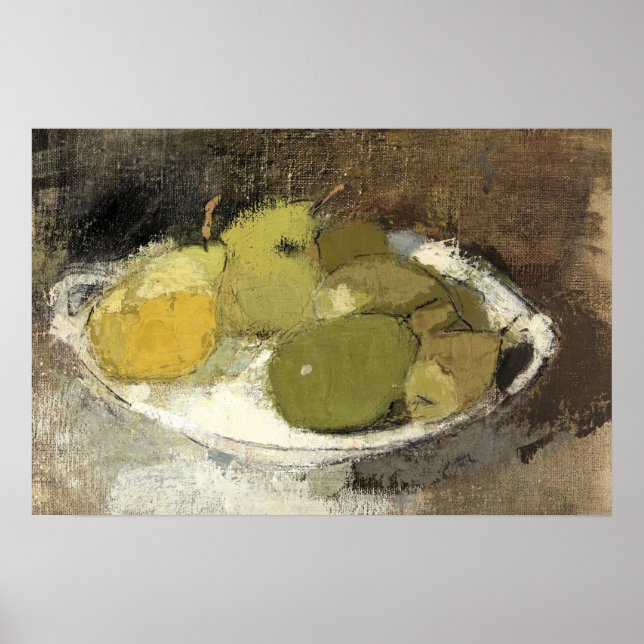 Fruit Still Life Painting Poster (Front)