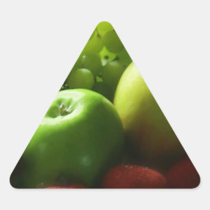 Fruit Still Life Triangle Sticker