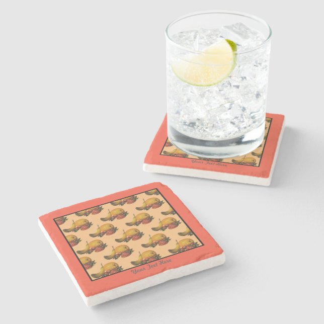 Fruit Stone Coaster (Side)