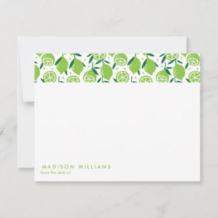 Fruit Stylish Trendy Modern Note Card