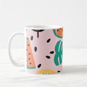 Fruit Stylish: Vintage Pattern Design. Coffee Mug