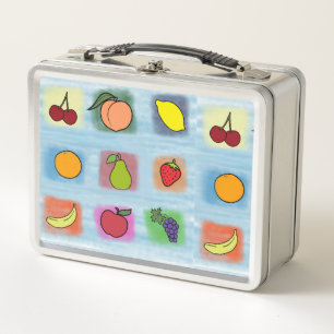 Fruit Surprise Metal Lunch Box