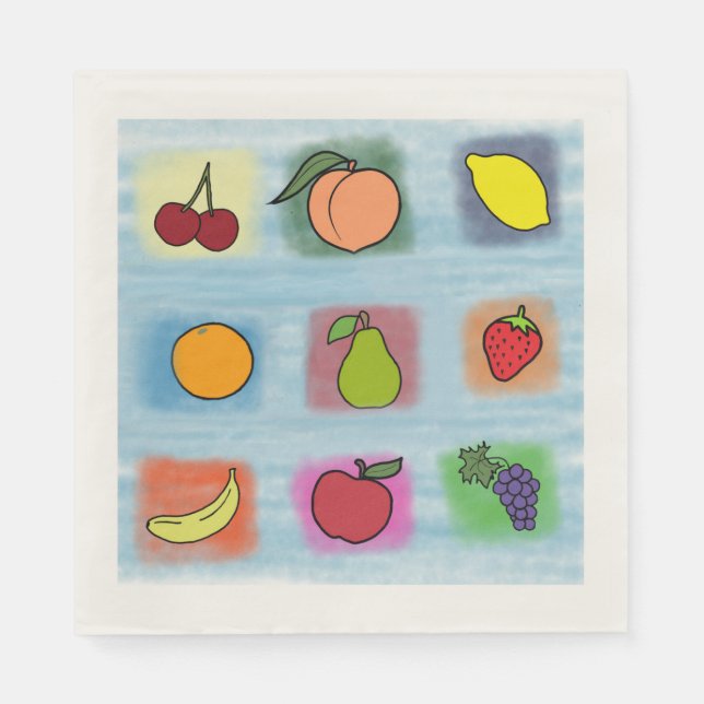 Fruit Surprise Napkin (Front)