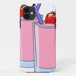 Fruit Sweet Smoothie Strawberry Dessert Destiny iPhone 11 Case