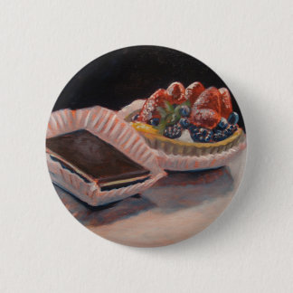 Fruit tart fudge painting on fun items! 2 inch round button