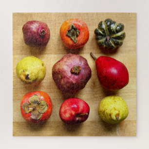 Fruit Tic-tac-toe Jigsaw Puzzle