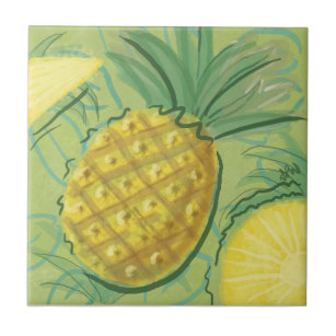 Fruit Tile: Pineapples Tile